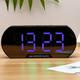 Smart Digital Alarm Clock with LED Display and USB Charging - Perfect for Students and Desktop Use