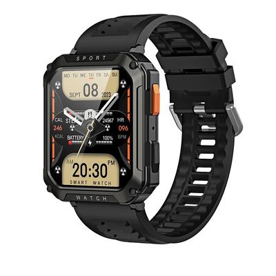 2023 New Outdoor Military Smart Watch Men Bluetooth Call Smartwatch GPS Sport Waterproof Ftiness tracker Watch For Huwei Xiaomi