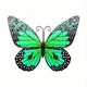 1pc Butterfly Metal Wall Decor (6.3 Inches) For Garden Decor Patio Decor Room Decoration Party Decoration Wall Art Decor Patio Decor, Outdoor Garden Decor Housewarming Gift Ornaments Wall Sculptures