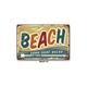 1pc Beach Metal Tin Sign Summer Beach Tin Sign Vintage Beach Signs Wall Decor, Painting Wall Hanging For Beer Bar Decor Home Decor Wall Art Metal Tin Sign 20x30cm/8''x12''