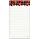 Buffalo Plaid Magnetic Holiday Notepad Set â€“ Set Of 5 Memo Pads 60-Sheet Pads 3 X 6Â½ Inches Shopping List To-Do Notes Printed In The