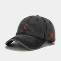 1pcs Embroidery Plain Baseball Hats Washed Cotton Cap For Men Women Adjustable Snapback Caps Baseball Cap Letter Dad Hat