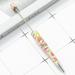 Yeahmol 10pcs / Set Ballpoint DIY Pens Ball Point Pens Beaded Beadable Pens Printed 1 Flower A Y07L4H1E