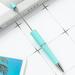 Yeahmol 10pcs Personalized Ballpoint DIY Pens Manufacturers Ball Point Pens Glitter Beaded Beadable Pens Plastic Solid Light Blue Y04M1A7B