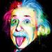 ALBERT EINSTEIN Poster Print - Patrice Murciano (12 x 12)