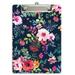 Hongri Plastic Clipboard Standard A4 Letter Size Clip Board for Students Teacher Kids Low Profile Clip Decorative Clipboards Cute Clip Boards Custom Pattern School SuppliesÃ¯Â¼Å’Spring Flower