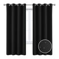 Waterproof Outdoor Curtain Privacy, Sliding Patio Curtain Drapes White, Pergola Curtains Grommet For Gazebo, Balcony, Porch, Party, Hotel, 1 Panel