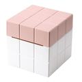 Magic Cube Tissue Box Fashion Creative Simple Draw Paper Box Office Desktop Tissue Storage Box Bedroom Living Room Dorm Accessories Home Organization And Storage Supplies Room Decor