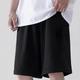 Men's Athletic Shorts Active Shorts Sweat Shorts Basketball Shorts Pocket Drawstring Elastic Waist Plain Comfort Outdoor Daily Going out Fashion Streetwear Black Grey