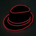 Luminous Hat Gentleman Performance Hat LED Glow Top Hat Party Gift Birthday Wedding Costume Christmas Halloween Supplies