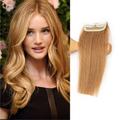 Clip in Hair Extensions Invisible Hairpin Hair Add Women Hair Volume Short Silky Straight Real Remy Hair Thick Double Weft One Piece Hairpieces for Thin Hair 8 inch#1B Natural Black