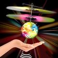 Gift Magic Flying Ball Toys - Infrared Induction RC Drone Disco Lights LED Rechargeable Indoor Outdoor Helicopter - Toys for Boys Girls Teens and Adultsfor Gift for BoyGirls