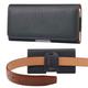 Leather Phone Belt Case 7.2/6.5/6.2/5.2'' Waist Bag Magnetic Vertical Phone Case for iPhone 14 Pro Max 13 12 11 Pouch Cover Belt Clip