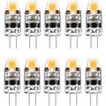 10pcs G4 LED Dimmable Bulb AC/DC12-24V 2w 3w 1505 COB LED Light Replace Traditional of Halogen Bulb for Spotlight Chandelier