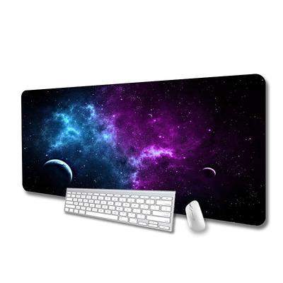 Large Mouse Pad XL 35.4x15.7in Big Extended Computer Keyboard Mouse Mat Desk Pad for Laptop with Stitched Edges Waterproof Mousepad for Gamer HomeOffice