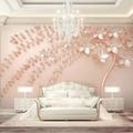 Cool Wallpapers Wall Mural Flower Wallpaper Wall Sticker Covering Print Adhesive Required Forest 3D Effect Floral Flower Canvas Home Décor