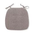 Chair Cushion Dining Chair Seat Pad Non Slip Memory Foam Chair Pad with Ties U-Shaped Seat Cover Cotton Blend