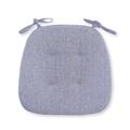 Chair Cushion Dining Chair Seat Pad Non Slip Memory Foam Chair Pad with Ties U-Shaped Seat Cover Cotton Blend