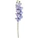 Small Vase with Artificial Flowers 2 Stems Lavender Silk Stem Artificial Orchid Flowers for Diy Wedding Bouquet Party Home Tabletop Floral Centerpiece DÃ©cor for Easter Decor