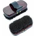 Petite brosse douce rectangulaire avec poils naturels