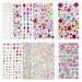 Stickers 10 Sheets Bling Rhinestone Self Adhesive Patch Flash Rhinestones