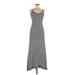 Forever 21 Casual Dress - A-Line Scoop Neck Sleeveless: Black Print Dresses - Women's Size Medium