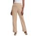 Plus Size Women's Wide Leg Gauze Pant by Jessica London in New Khaki (Size 26 W)