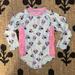 Disney Swim | Disney Minnie Mouse One Piece Rashguard Swim Suit Baby Girl Size 12 Months | Color: Blue/Pink | Size: 12mb