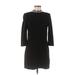 H&M Casual Dress - Shift: Black Dresses - Women's Size 8