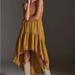 Anthropologie Dresses | Anthropologie Maeve High-Low Sp Dress Never Worn, Nwt | Color: Gold | Size: Sp