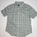 Burberry Shirts & Tops | Burberry Plaid Button Down Short Sleeve | Color: Green | Size: Lb