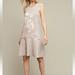 Anthropologie Dresses | Anthropologie Knitted & Knotted Afterlight Wool Gray Dress Size Medium | Color: Gray/Silver | Size: M