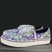 Vans Shoes | Lc - Vans Era Unisex Adult Skate Skull Bandana Tie Dye Shoes | Color: Green/Purple | Size: 10.5