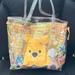 Disney Swim | New Disney Store Swim Bag Winnie The Pooh. Clear With Striped Yellow Insert.Nwt | Color: Blue/Yellow | Size: 12x5x10