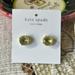 Kate Spade Jewelry | Light Green Gem Stud Earrings By Kate Spade Nwt | Color: Green | Size: Os