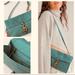 Free People Bags | Free People Teal Blue Green Genuine Leather Jetsetter Crossbody Belt Bag | Color: Blue/Green | Size: Os