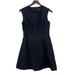 J. Crew Dresses | J.Crew (8p 8 Petite) Black Party Mini Fit & Flare Textured Dress Black | Color: Black | Size: 8p