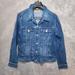 Levi's Jackets & Coats | Levi's Women's Xl Blue Denim Jacket 18" Sleeve Classic Fit | Color: Blue/Tan | Size: Xl