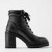 Zara Shoes | Nwot Zara Black Boots Size 8 | Color: Black | Size: 8