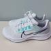 Nike Shoes | Nike Air Zoom Pegasus 38 Size 9 Womens White W/Green Trim Shoes New In Box | Color: White | Size: 9