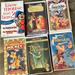 Disney Other | Lot Of 6 Disney Vhs Tapes In Packet Tested Works Guc | Color: Purple | Size: Os