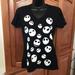 Disney Tops | Disneystore Jack Skeleton V-Neck T-Shirt | Color: Black/White | Size: M