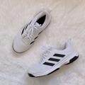 Adidas Shoes | Adidas Men’s Game Spec White Black Mesh Tennis Shoes Athletic Sneakers Sz 8 | Color: Black/White | Size: 8