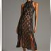 Anthropologie Dresses | Anthropologie Black Lace Structured Midi Dress 16w | Color: Black | Size: 16w