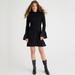 J. Crew Dresses | J.Crew Smocked Button-Up Mini Dress | Color: Black | Size: L