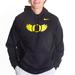 Nike Shirts & Tops | Nike College Club Fleece (Oregon) Youth Pullover Black Hoodie Small | Color: Black/Yellow | Size: Sb