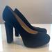 Michael Kors Shoes | Michael Kors Black Suede Mini Platform Pump | Color: Black | Size: 7.5