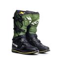 TCX Herren X-Blast Motorradstiefel, Schwarz Grün Gelb, 44 EU