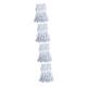 Beavorty 4pcs Replaceable Mop Head Convenient Mop Substitution Cleaning Mops Washable Mop Head Dry Practical Mop Cloth Cleaning Mop Head Mop Cloth Replacement Cotton Rope Plastic Detachable