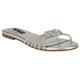 Nine West Women's Luxury Sandal, Silver 040, 4.5 UK